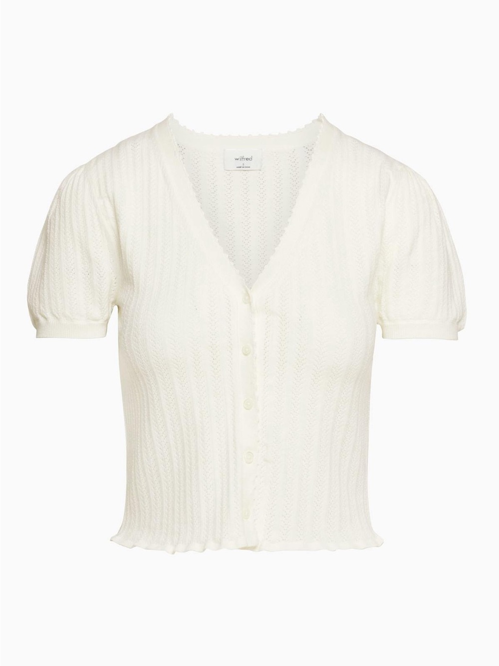 Aritzia Wilfred Estilo Cardigan - Cream - XS